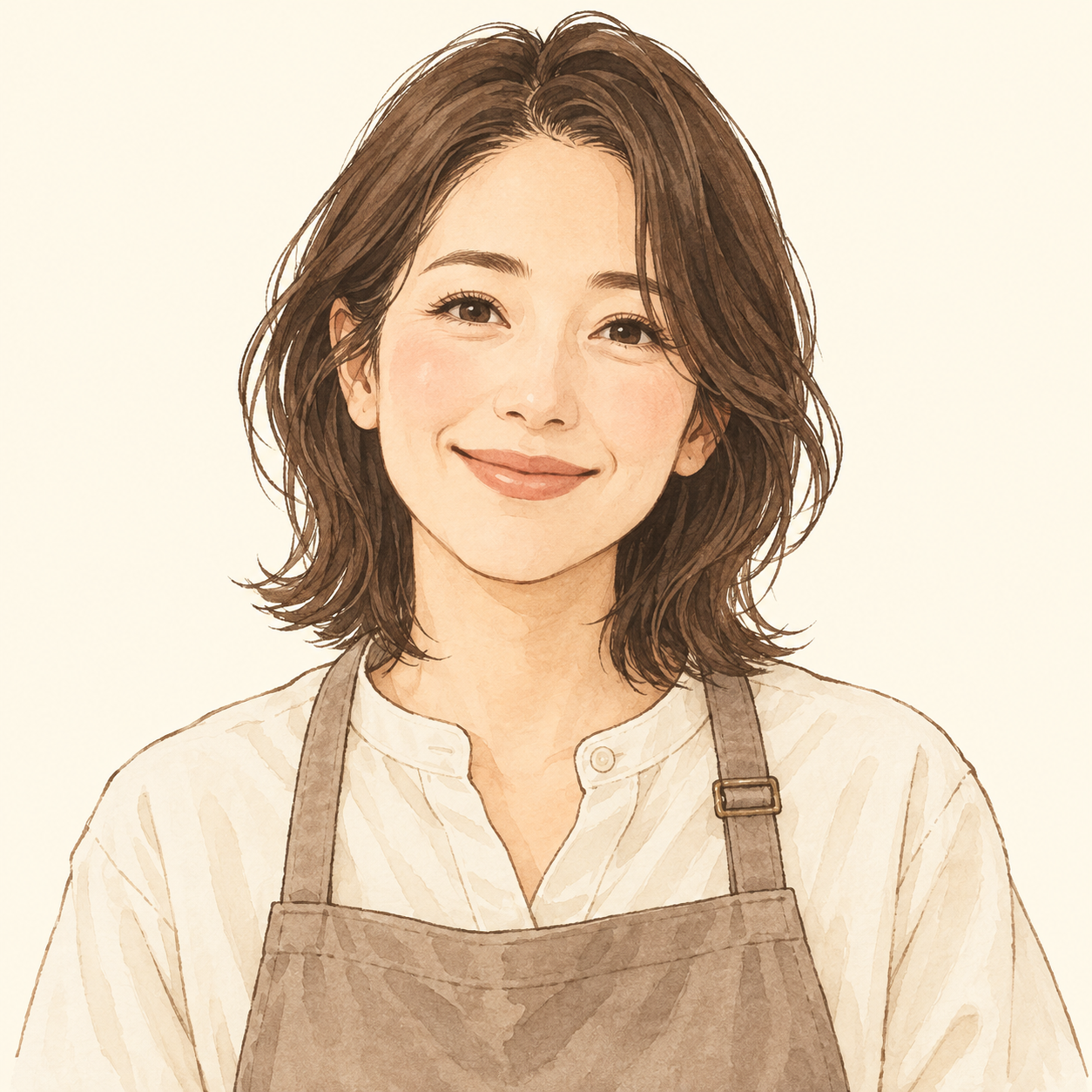 架空のスタッフ 佐藤 はるかのイラスト